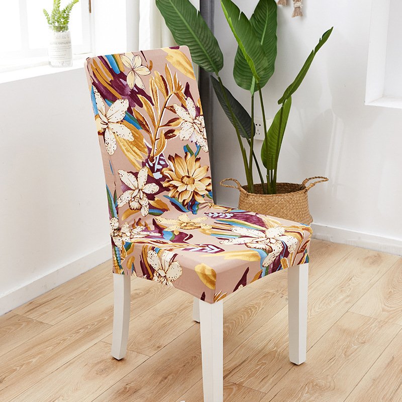 Wholesale Chair Cover Cross Border Hotel Chair Cover Dining Chair Cover One Piece Elastic Chair Cover Office Computer Seat Cover - Image 4