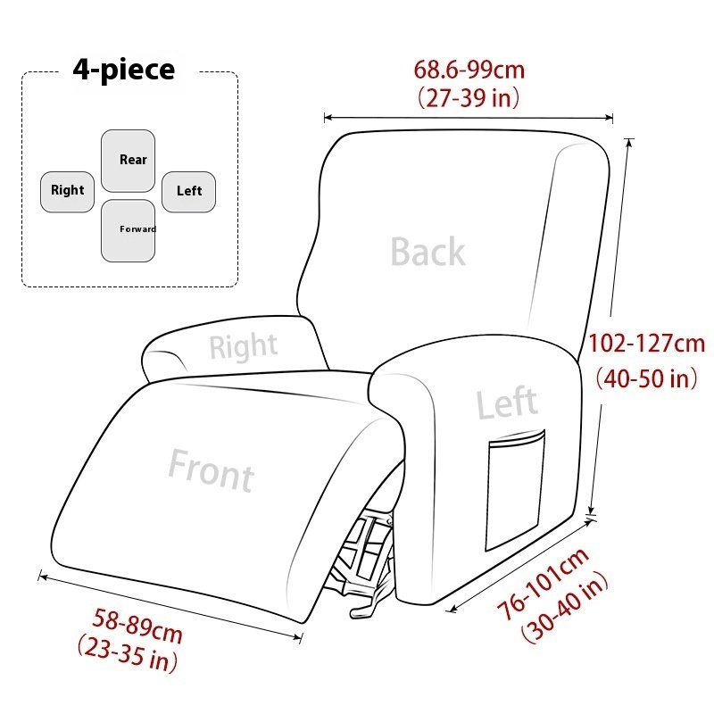 Elastic Split Functional Sofa - Image 2