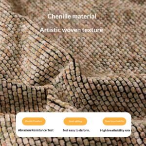 Alternative view of Vintagestyle Snow Chenille Sofa Cushion And Sofa Cover