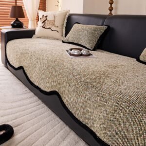 Vintagestyle Snow Chenille Sofa Cushion And Sofa Cover